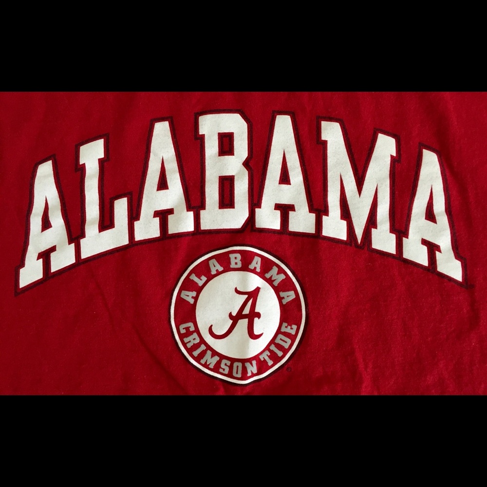 Russell Athletic Alabama Crimson Tide T-Shirt LRG - Picture 2 of 5